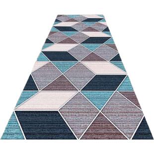 走过道长方形地毯玄地关楼梯酒店迎铺宾入户进门垫满可任廊3D印花