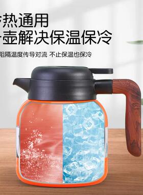 厂家新款304锈保温钢壶智能空显温大容64607量真保温壶商务家不用