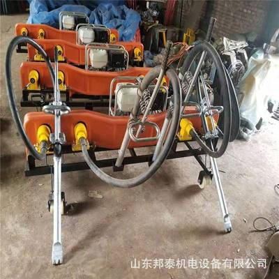 轨道软轴捣固铁轨上1行内走轮式路道砟捣鼓车ND-4.2*4型燃振机捣