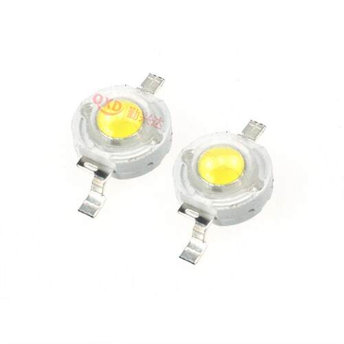 1W/3W1大功率led灯珠1W/3W正白光001暖光白00-110明流贴片铝支架