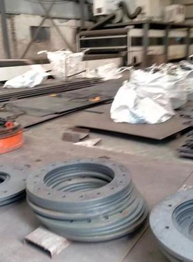 锻法打兰毛坯230510现货Q235B冲压焊接法兰锻造热件扩大口径法兰