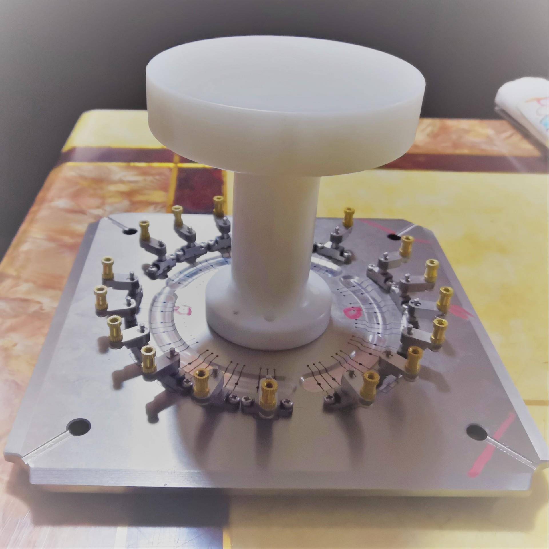 特制光纤研磨盘厂家直销快装夹具LCSC加工定制光纤研磨盘夹具定制