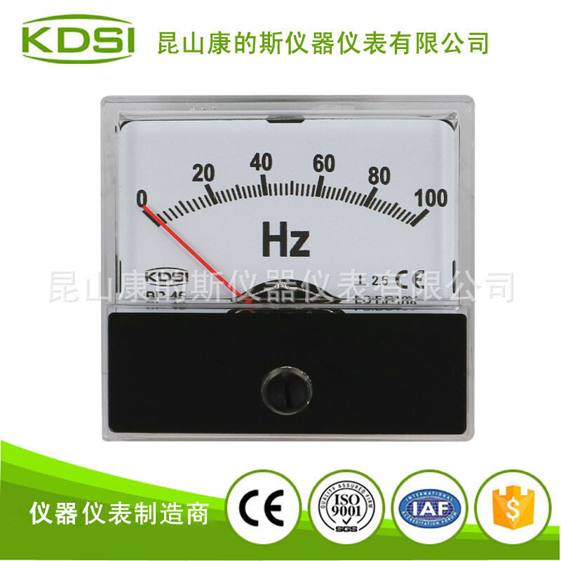 厂家供应指针式电压频率表机械 直流电压仪表BP-45 DC10V 100HZ
