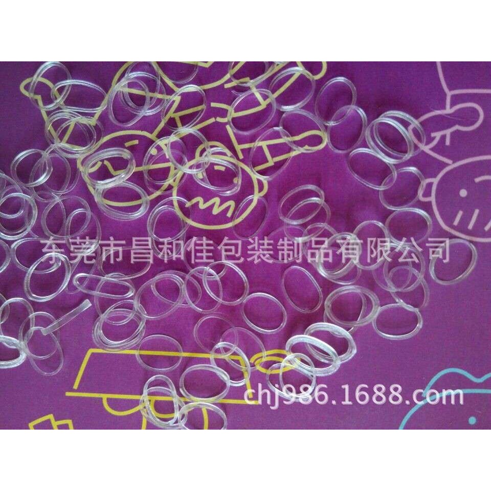 环保抗老化白色小胶圈白色发圈白色橡皮圈白色橡筋圈白色丈根圈