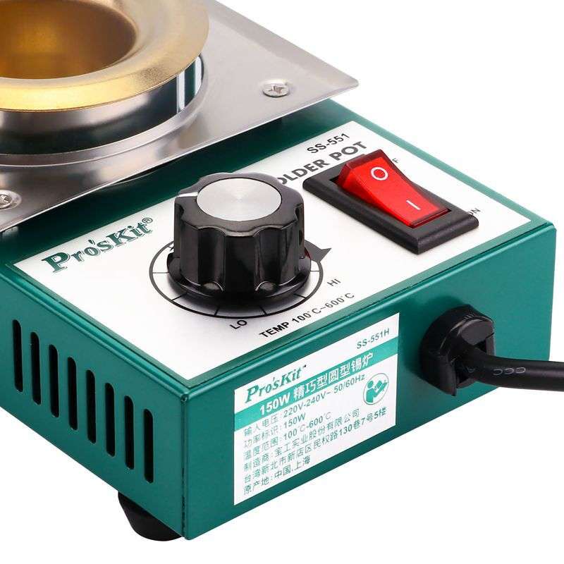 宝工熔锡炉150W200WSS-551H小型焊锡炉无铅环保SS-552小锡炉