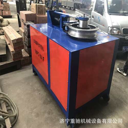 半自动方管圆管型材折弯机大棚滚圆机U直角电动弯管机出口专用