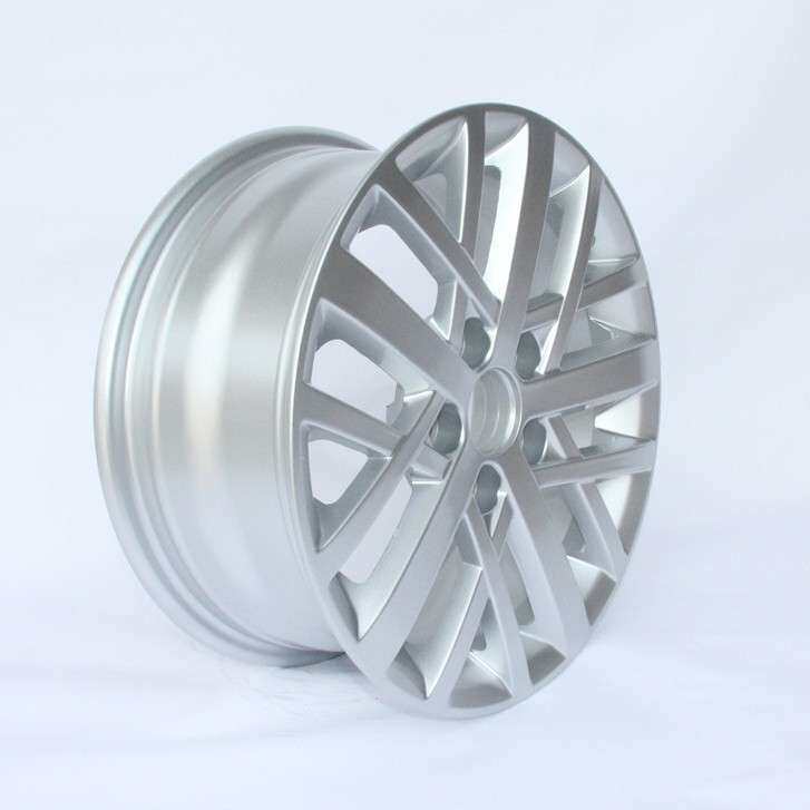 适用新桑塔纳铝合金轮毂14寸大众 Polo 新捷达铝轮毂钢圈胎铃铝圈