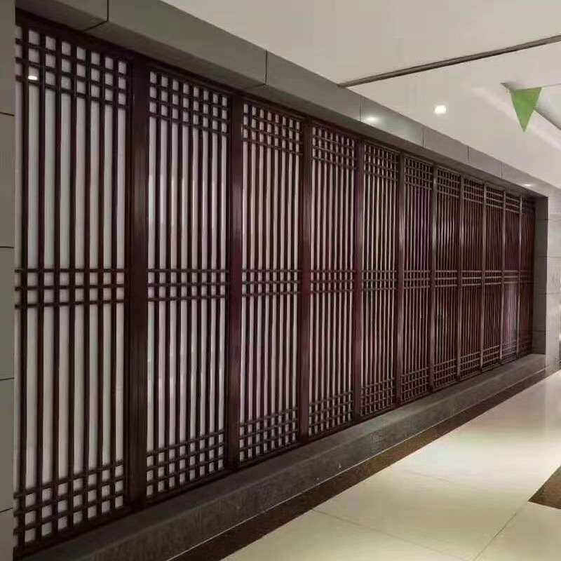 日式推拉门格子隔断门和室內外折叠门采耳店料理店榻榻米实木移门