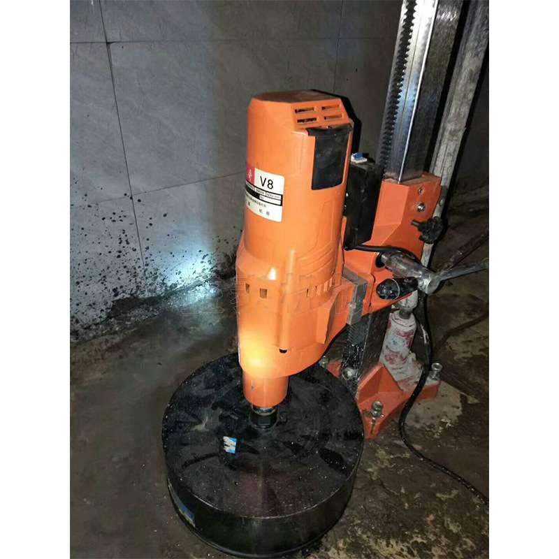 路面打孔机 建筑工程用水钻机 混凝土取芯机 横向墙壁钻眼工具