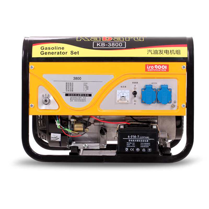 10千瓦汽油发电机家用户外220V380V单相三相3/5/6千瓦8KW发动机
