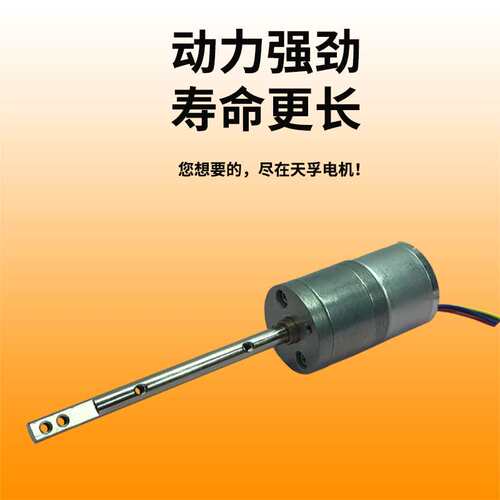 厂家直供GM25B-2418无刷电机内置驱动PWM调速25mm减速箱直流马达