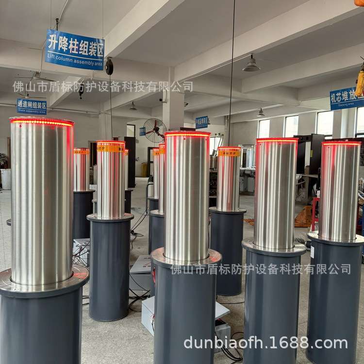 升降柱源头工厂 免排水液压升降路桩公共场所自动型防冲撞路障
