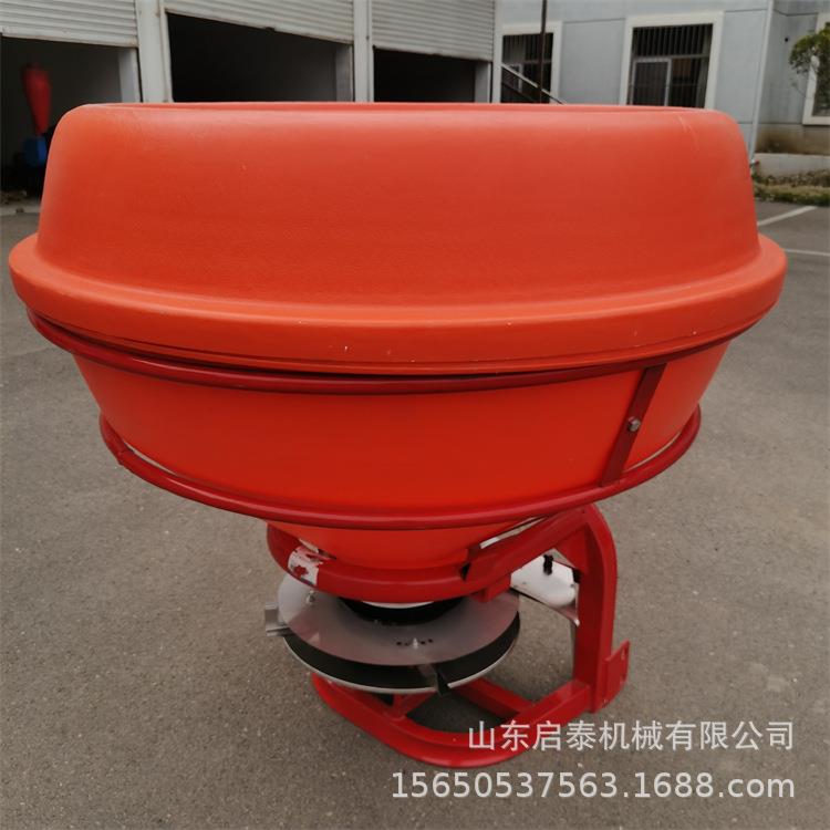 四轮后置不锈钢撒肥机 防腐蚀颗粒化肥施肥器 600L复合肥抛洒机