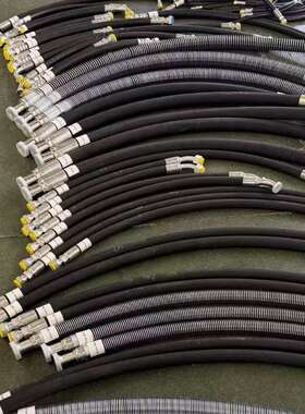 供应PC260 330 360 460 650挖掘机油管 大臂油缸液压泵油管 胶管