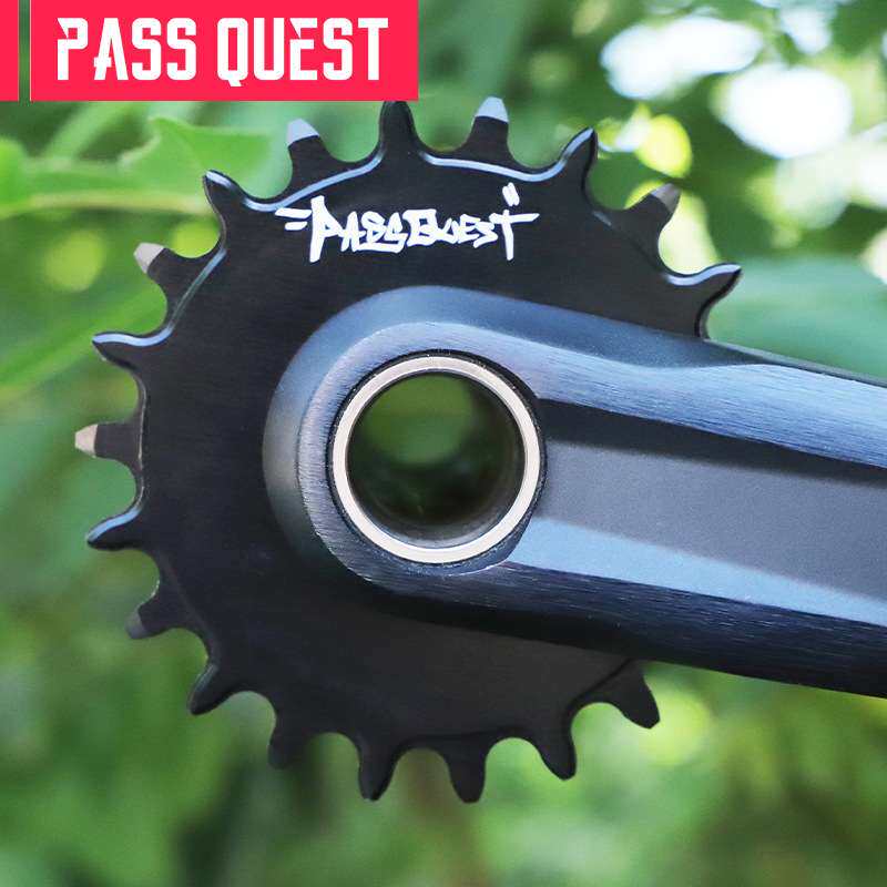 PASS QUEST 直装正负齿 牙盘 m6100/7100/8100 土坡街攀小22 24