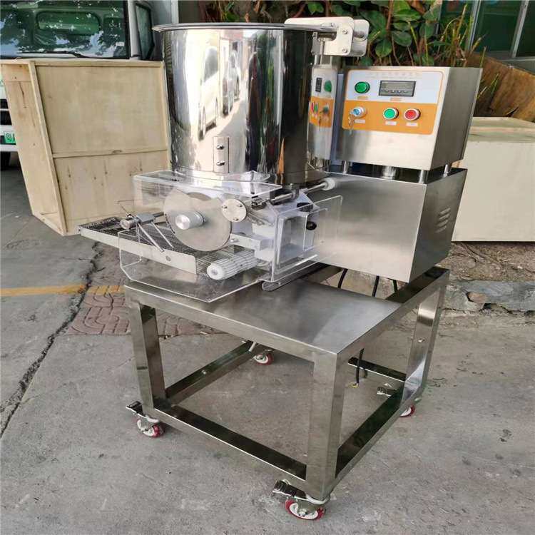 多功能汉堡肉饼成型机牛肉鱼虾肉饼设备南瓜饼汉堡肉饼制作机