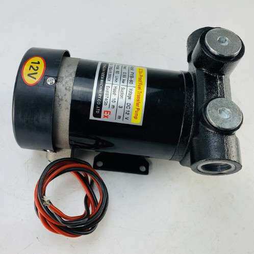 防爆油泵12V24V便携式加油泵，柴油汽油泵油桶泵加油泵抽油泵自吸