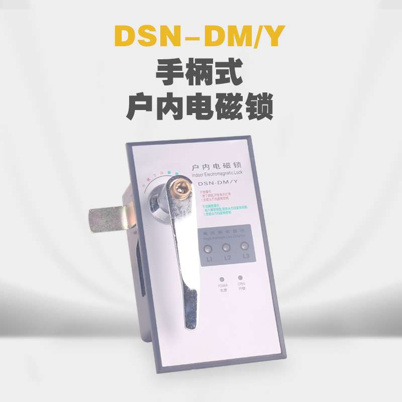 电磁锁 手柄式 高压柜用含带电显示厂家直销 DSN-DMY 电磁柜锁MG