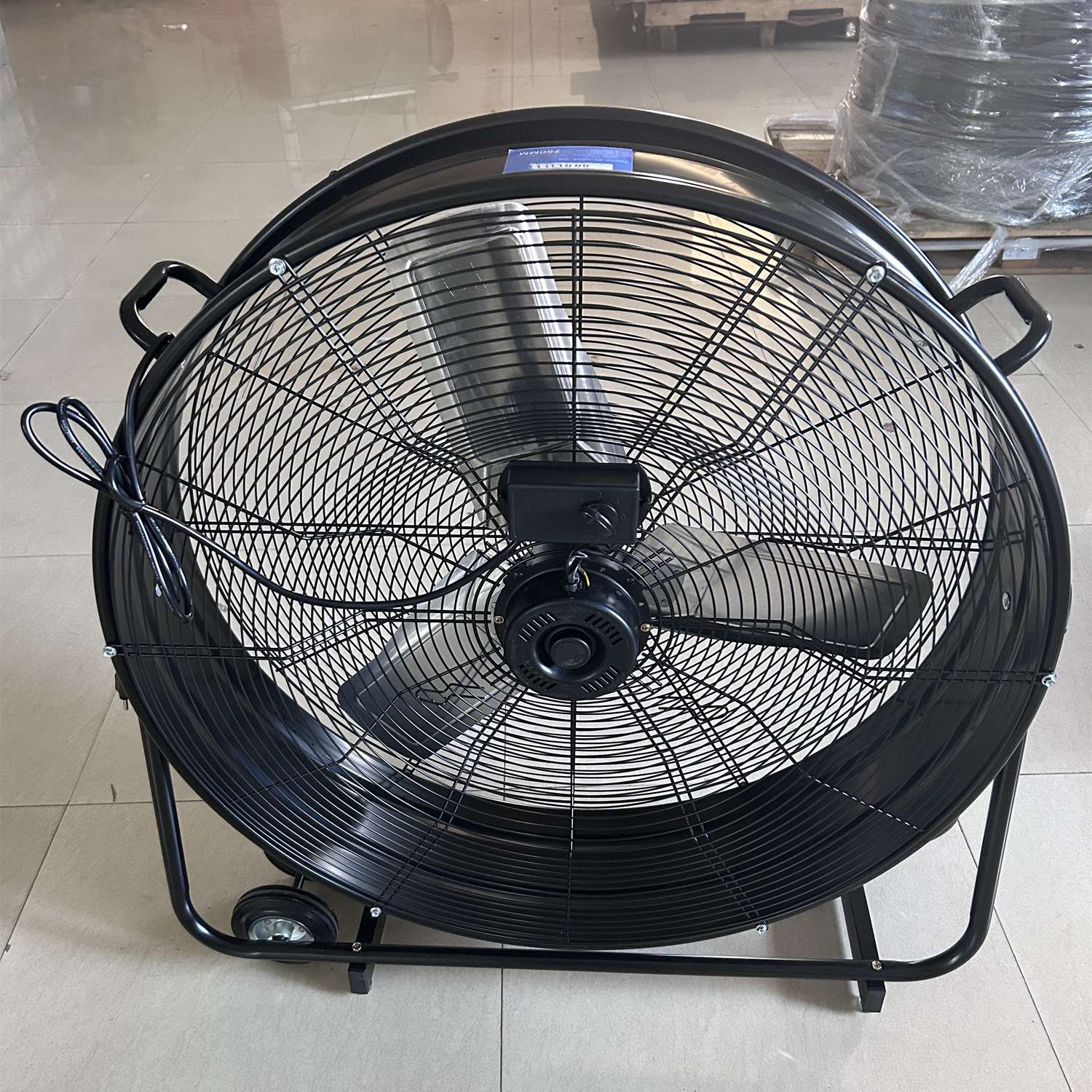 JK 24寸220V (600mm)便携式圆筒岗位式排气换气通风鼓扇风机风扇