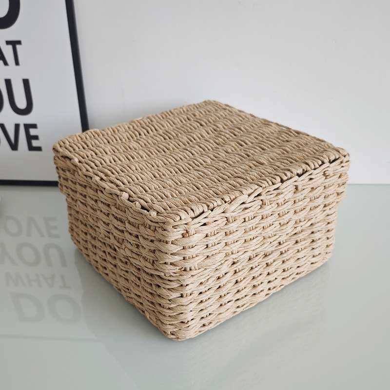 纸绳编织文件夹 创意收纳文件资料架 儿童绘本收纳桌面杂物收纳盒,玩具/童车/益智/积木/模型,遥控车升级件/零配件,淘宝优惠券,粉丝福利购,淘宝优惠卷