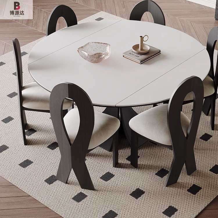 轻奢实木岩板伸缩餐桌多功能家用小户型简约可折叠客厅吃饭桌椅子,玩具/童车/益智/积木/模型,遥控车升级件/零配件,淘宝优惠券,粉丝福利购,淘宝优惠卷