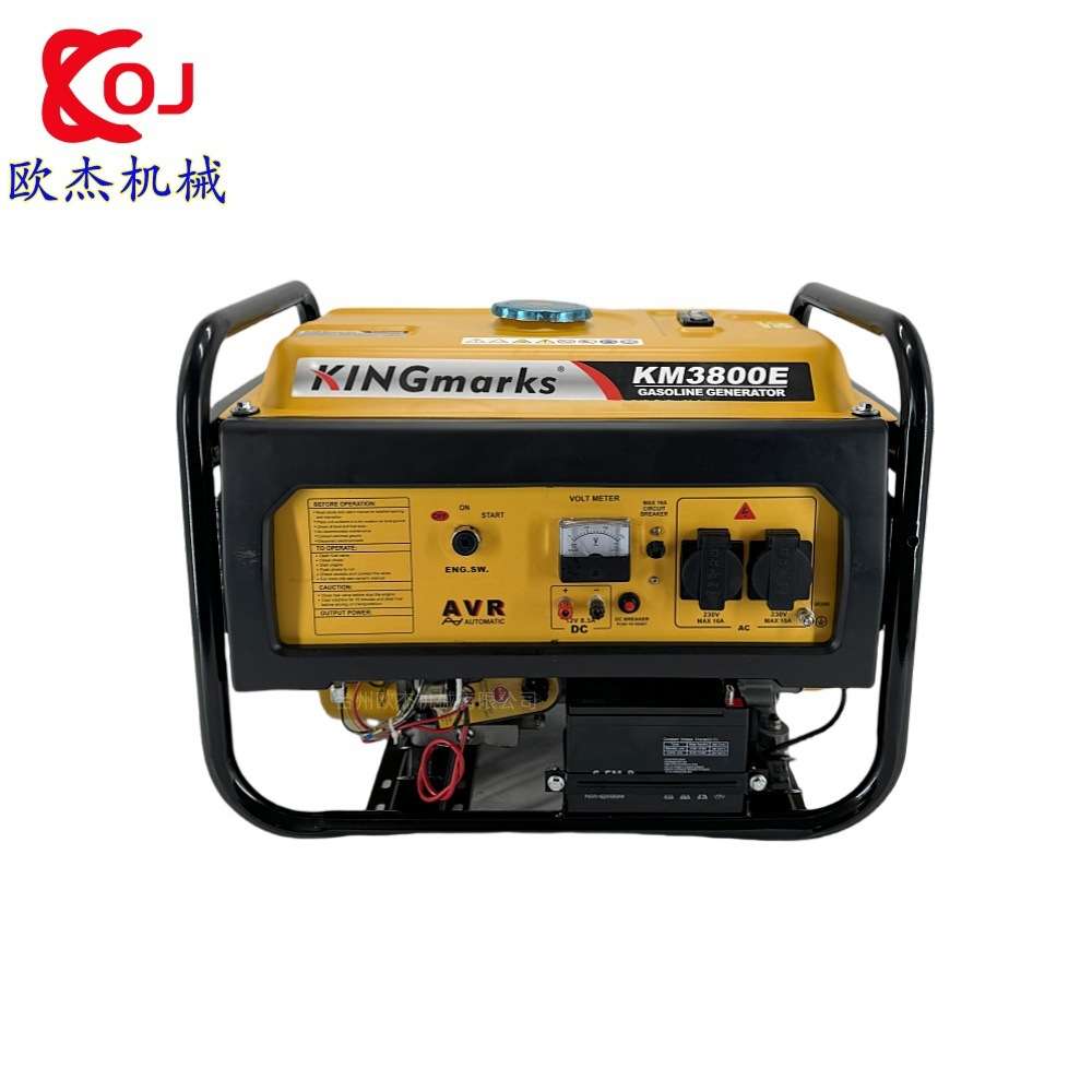 外贸款高品质汽油发电机3KW-8KW单相三相110v220v家用户外便携式