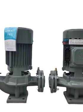 化工泵水帘柜立式低噪音管道离心泵 惠州沃德增压水泵YLGc100-18