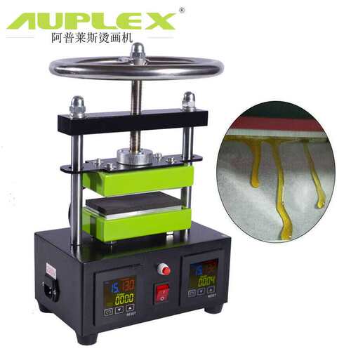 Rosin Tech Heat Press Machine 6*12cm Dual Heat Plates Manual