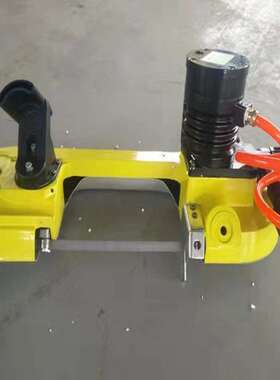 供应矿用手持式QGJ-140气动带锯 源头工厂实惠耐用