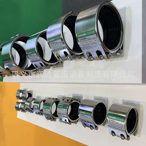 双卡哈夫节直通304不锈钢管道连接修补器厂家哈夫接不锈钢抢修节