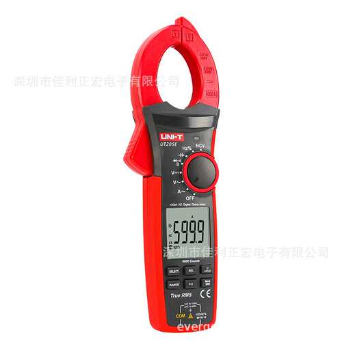 优利德UT205E/UT206B/UT207B/UT208B数字钳形表数显钳型表万用表