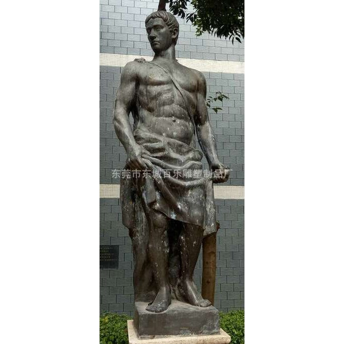 铸铜西方人物雕塑园林室外校园古代寓言故事景观雕塑大型铸铜雕塑