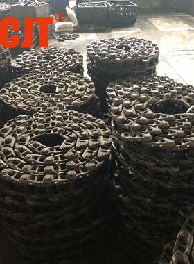 挖掘机链条配件PC300/200/4矿山型龙骨链筋轨工程机械履带CCJT