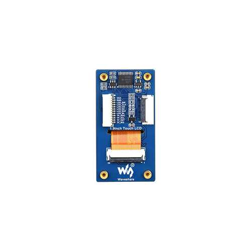 微雪 树莓派5/ESP32 1.9寸触摸显示屏LCD扩展板 262K彩色 SPI/I2C