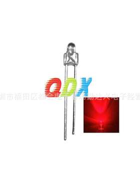 厂家直销F2白灯 奶嘴型 2MM白发白 2mm白光 高亮LED指示灯