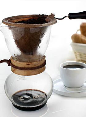 GATER法兰绒手冲壶 滤泡式手冲咖啡壶 耐热玻璃壶 冲茶壶 冰滴壶