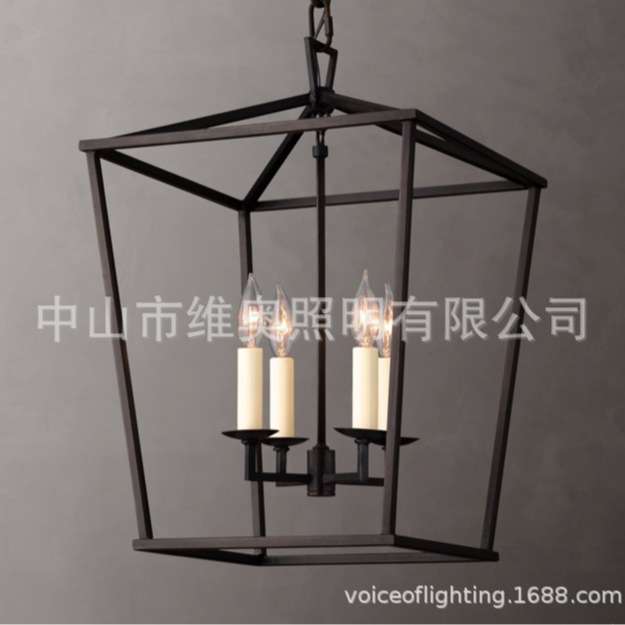 工业风美式小吊灯颜色尺寸可来图来样欢迎到厂考察咨询