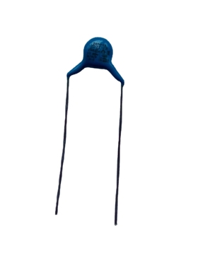 陶瓷电容安规电容Y1電容221M500VAC Y5P10*25 瓷片藍色