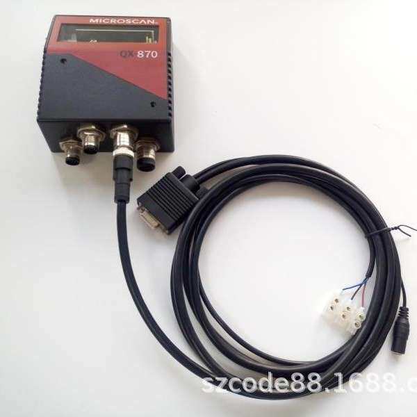 microscan 迈思肯 QXHAWK QX870 QX830 ID40 电源线232串口网线