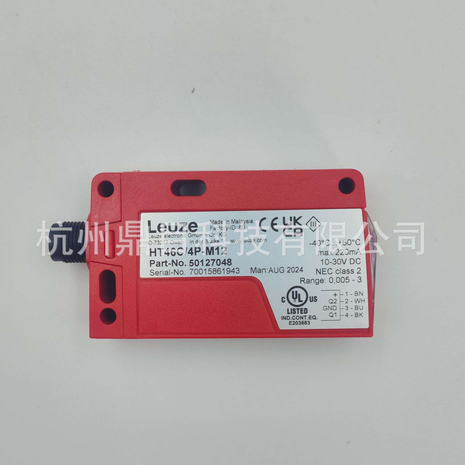 劳易测光电传感器HT46C/4P-M12