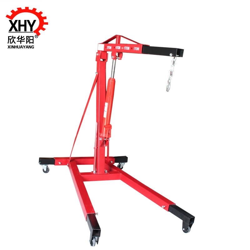 2T固定吊机液压小吊机固定吊车引擎折叠吊机吊架发动机吊机