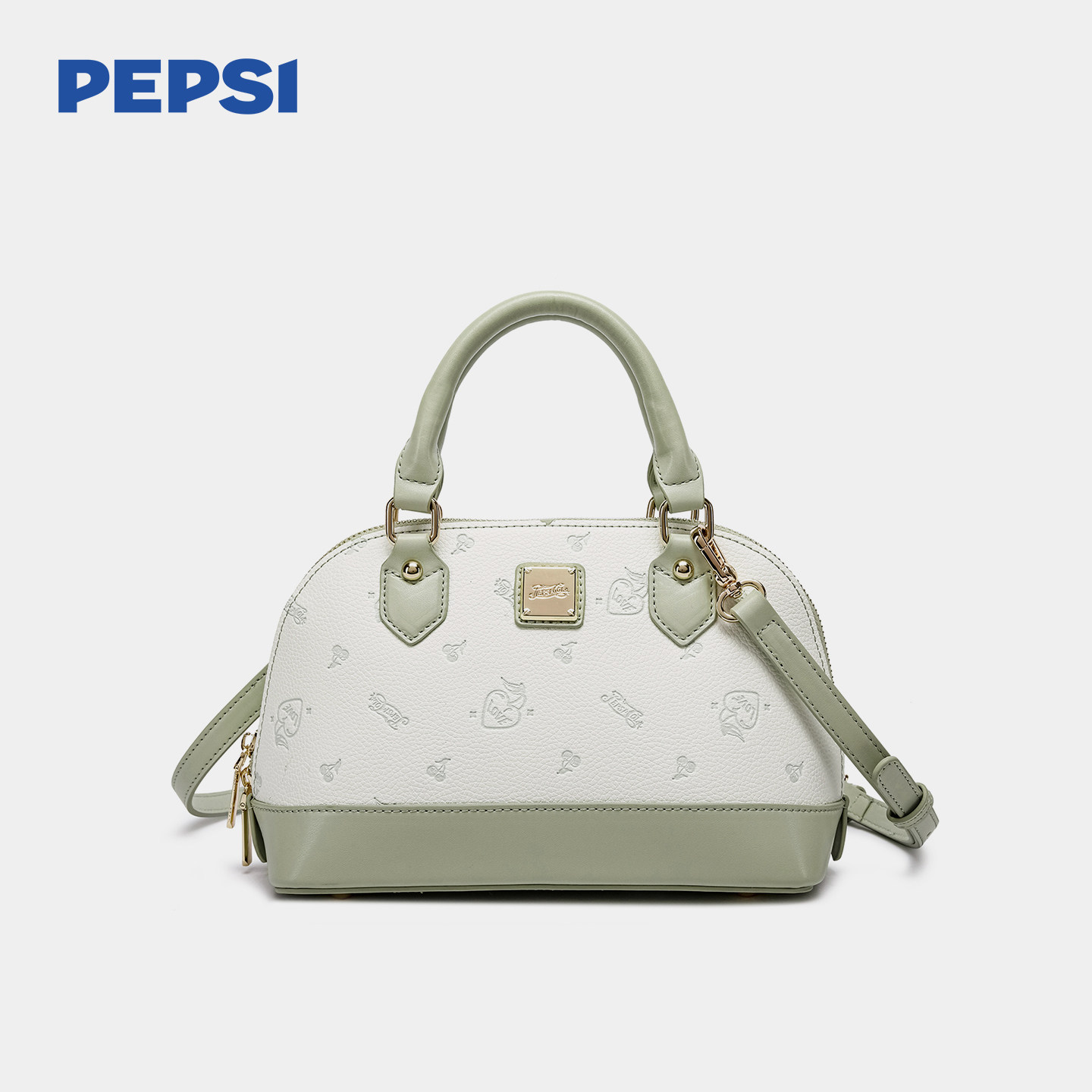Pepsi/百事新款女包手提贝壳包轻奢小众设计清新可爱单肩斜挎包