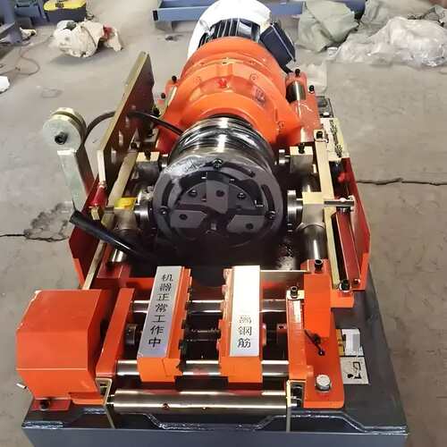 HGS45型钢筋套丝机16-36mm螺纹钢剥肋滚丝机正反丝钢筋车丝机
