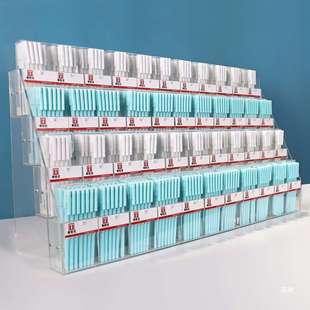 笔架文具店展示架彩笔铅笔钢笔圆珠笔中性笔多功能架上笔架阶梯多