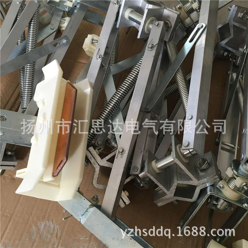 单极集电器500A铝合金集电器 铝合金支架集电器厂家直销