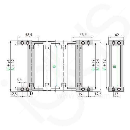德国进口易格斯igus塑料拖链E4.28系列适用接头厂家直销