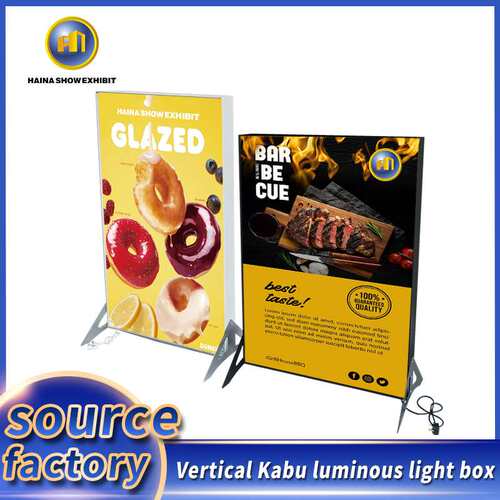 New Design Portable High Quality Aluminum Frame Seg Light bo