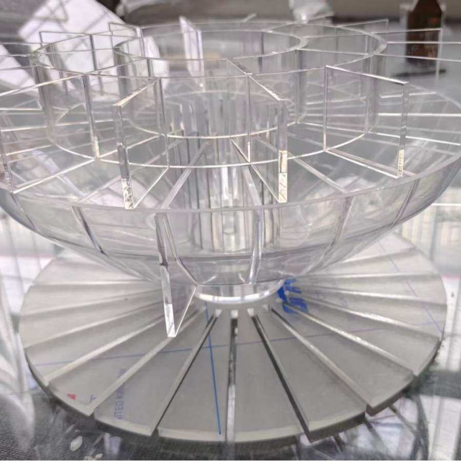 透明亚克力圆盘有机玻璃有色亚克力板圆形异形打孔UV