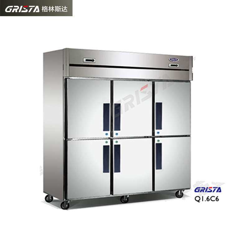 星星格林斯达C系厨房冰箱 G1.6C6六门冷藏/冷冻柜/双机双温柜直冷