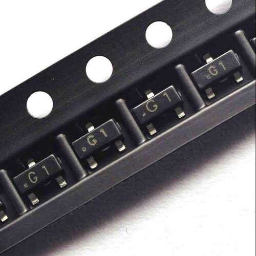 MOS场效应管SI2301 丝印A1SHB 电流2.3A 2.8A SOT-23 P沟道三极管